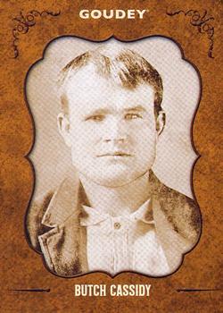 2022 Upper Deck Goudey Wild West Weekly #18 Butch Cassidy Front