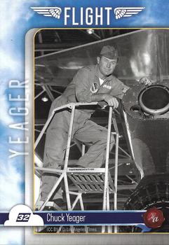 2023 Historic Autographs Flight #32 Chuck Yeager Front