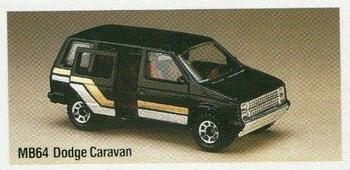 1985 Matchbox Models #MB64 Dodge Caravan Front