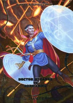 2022 Skybox Marvel Masterpieces - Battle Spectrum #BS-6 Doctor Strange vs. Dormammu Front