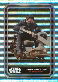 2023 Topps Star Wars - Rainbow Foil #38 Toro Calican Front