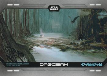 2023 Topps Star Wars - Into the Galaxy #IG-9 Dagobah Front