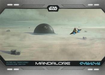 2023 Topps Star Wars - Into the Galaxy #IG-10 Mandalore Front