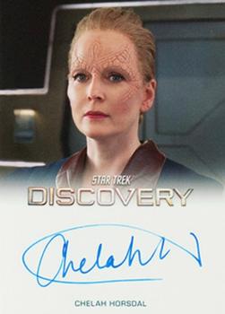 2023 Rittenhouse Star Trek Discovery Season Four - Autographs Full Bleed #NNO Chelah Horsdal Front
