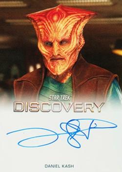 2023 Rittenhouse Star Trek: Discovery Season Four - Autographs Full Bleed #NNO Daniel Kash Front