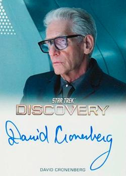 2023 Rittenhouse Star Trek Discovery Season Four - Autographs Full Bleed #NNO David Cronenberg Front