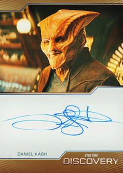 2023 Rittenhouse Star Trek Discovery Season Four - Autographs Bordered #NNO Daniel Kash Front