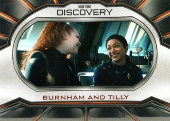 2023 Rittenhouse Star Trek: Discovery Season Four - Relationships #RL03 Michael Burnham / Sylvia Tilly Front