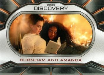 2023 Rittenhouse Star Trek Discovery Season Four - Relationships #RL07 Michael Burnham / Amanda Front