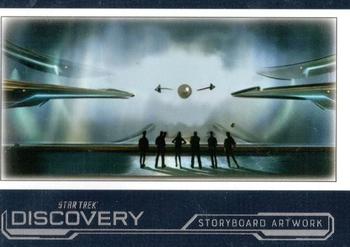 2023 Rittenhouse Star Trek: Discovery Season Four - Storyboard Art #SB51 Species Ten-C Front