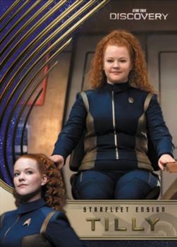 2023 Rittenhouse Star Trek Discovery Season Four - The Captain's Chair #CC5 Ensign Sylvia Tilly Front
