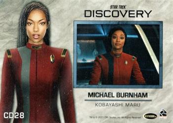 2023 Rittenhouse Star Trek Discovery Season Four - Costume Design #CD28 Michael Burnham Back