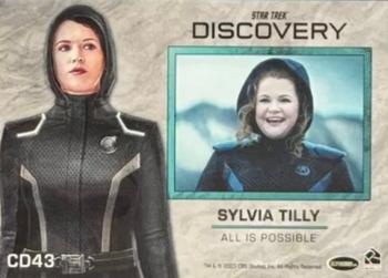 2023 Rittenhouse Star Trek Discovery Season Four - Costume Design #CD43 Sylvia Tilly Back