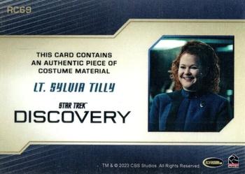 2023 Rittenhouse Star Trek: Discovery Season Four - Relics #RC69 Lt. Sylvia Tilly Back