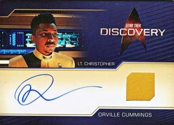 2023 Rittenhouse Star Trek Discovery Season Four - Autograph Relic #NNO Orville Cummings Front