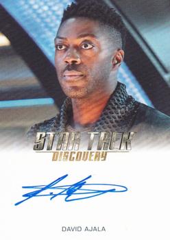 2023 Rittenhouse Star Trek: Discovery Season Four - Archive Box Exclusive Autographs #NNO David Ajala Front