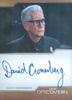 2023 Rittenhouse Star Trek Discovery Season Four - Archive Box Exclusive Autographs #NNO David Cronenberg Front