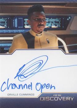 2023 Rittenhouse Star Trek Discovery Season Four - Inscription Autographs #NNO Orville Cummings Front