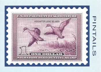 1992-94 Bon Air Federal Duck Stamps #RW5 Pintails Front