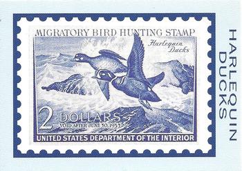 1992-94 Bon Air Federal Duck Stamps #RW19 Harlequin Ducks Front