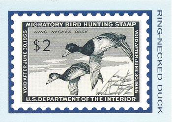 1992-94 Bon Air Federal Duck Stamps #RW21 Ring-Necked Duck Front