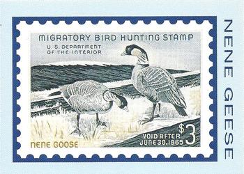 1992-94 Bon Air Federal Duck Stamps #RW31 Nene Geese Front