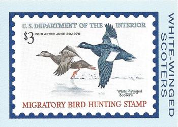 1992-94 Bon Air Federal Duck Stamps #RW36 White-Winged Scoters Front