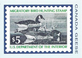 1992-94 Bon Air Federal Duck Stamps #RW43 Canada Geese Front