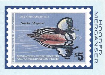 1992-94 Bon Air Federal Duck Stamps #RW45 Hooded Merganser Front