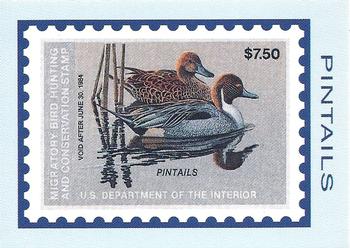 1992-94 Bon Air Federal Duck Stamps #RW50 Pintails Front