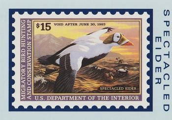 1992-94 Bon Air Federal Duck Stamps #RW59 Spectacled Eider Front