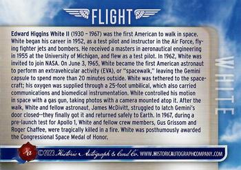 2023 Historic Autographs Flight - Foil #38 Ed White Back