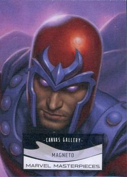 2022 Skybox Marvel Masterpieces - Canvas Gallery #96 Magneto Front