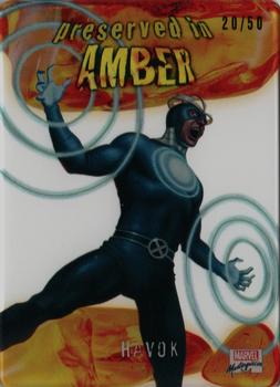 2022 Skybox Marvel Masterpieces - Preserved In Amber #PA-9 Havok Front