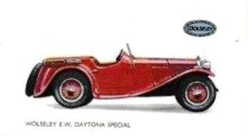1934 Gallaher Motor Cars #7 Wolseley E.W. Daytona Special Front