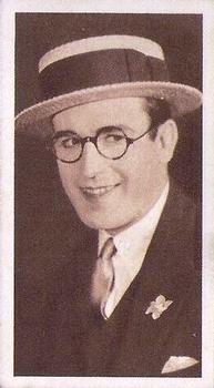 1934 UK Tobacco Cinema Stars (Set 7) #13 Harold Lloyd Front