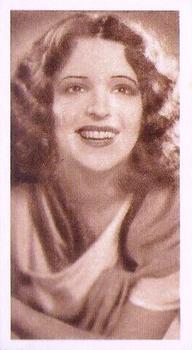1934 UK Tobacco Cinema Stars (Set 7) #35 Clara Bow Front