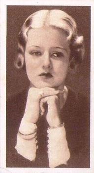 1934 UK Tobacco Cinema Stars (Set 7) #42 Joan Bennett Front