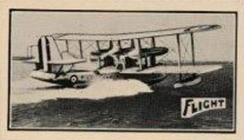 1930 Robertson & Woodcock British Aircraft Series #6 Short R. 6/28 Flying Boat Front