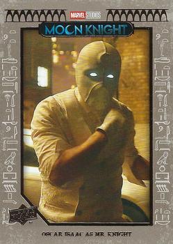 2023 Upper Deck Marvel Moon Knight #2 Oscar Isaac as Mr. Knight Front