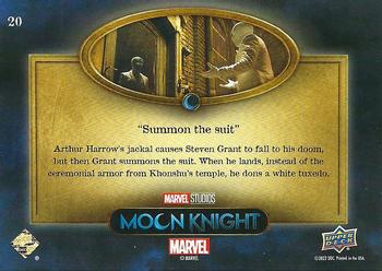 2023 Upper Deck Marvel Moon Knight #20 Summon The Suit Back