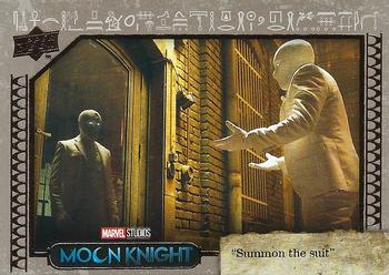2023 Upper Deck Marvel Moon Knight #20 Summon The Suit Front