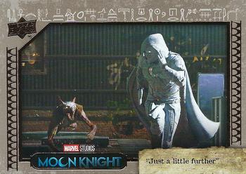 2023 Upper Deck Marvel Moon Knight #24 Just A Little Further Front