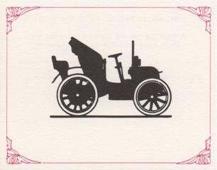 1991 Midland Cartophilic Branch Silhouettes of Veteran and Vintage Cars #19 1900 : 6/8 HP Front