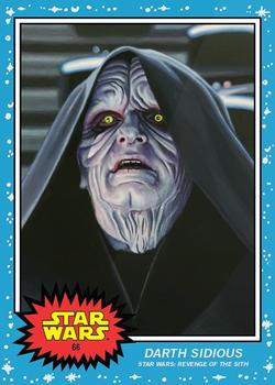 2020 Topps Living Star Wars #66 Darth Sidious Front