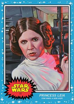 2020 Topps Living Star Wars #77 Princess Leia Front