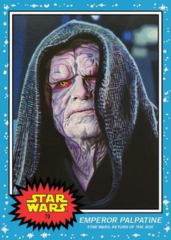 2020 Topps Living Star Wars #79 Emperor Palpatine Front