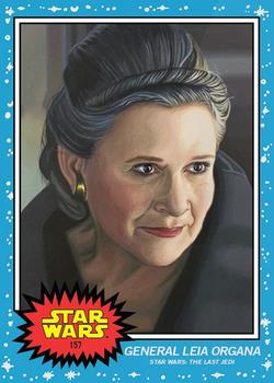 2020 Topps Living Star Wars #157 General Leia Organa Front
