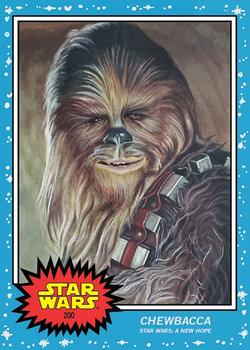 2021 Topps Living Star Wars #200 Chewbacca Front