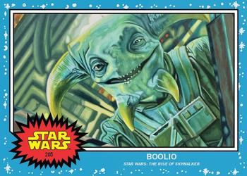 2021 Topps Living Star Wars #205 Boolio Front